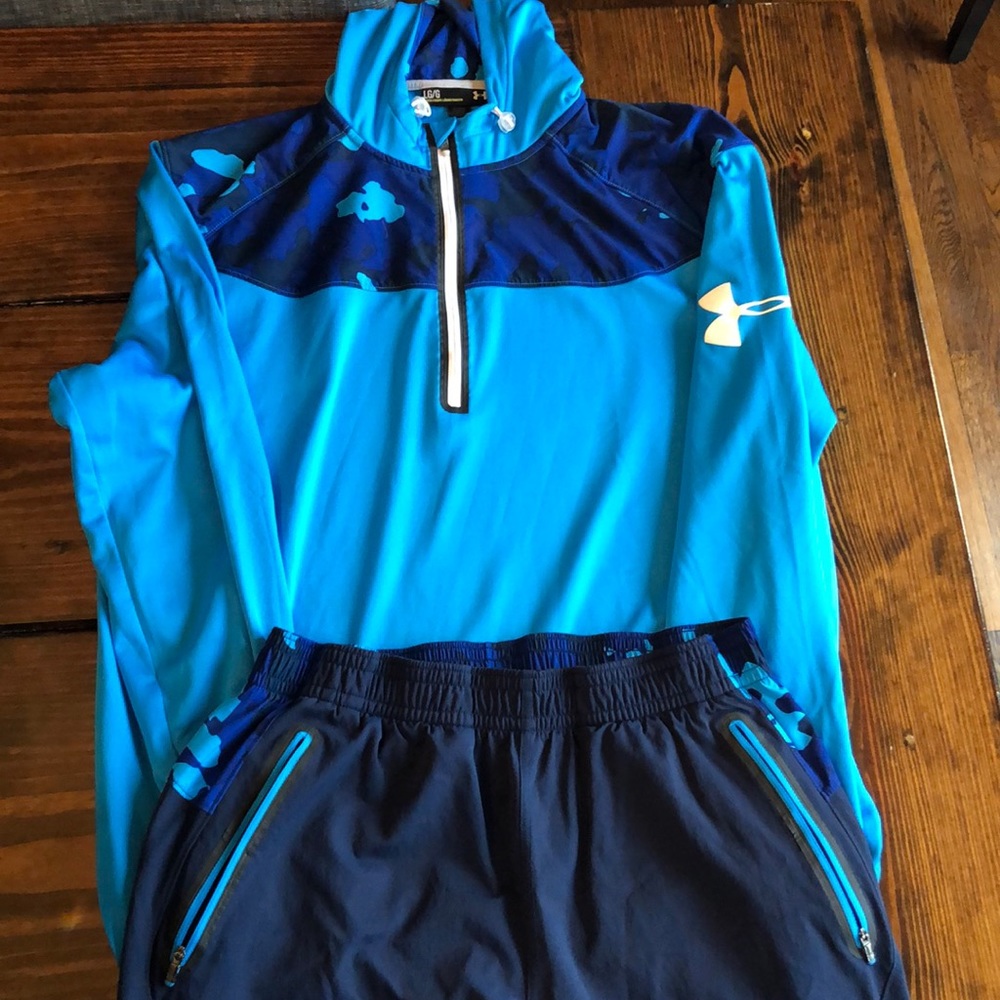 Under Armor Hoodie and Pants Size L